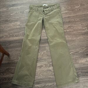 Zara Olive Women's Flare Jeans